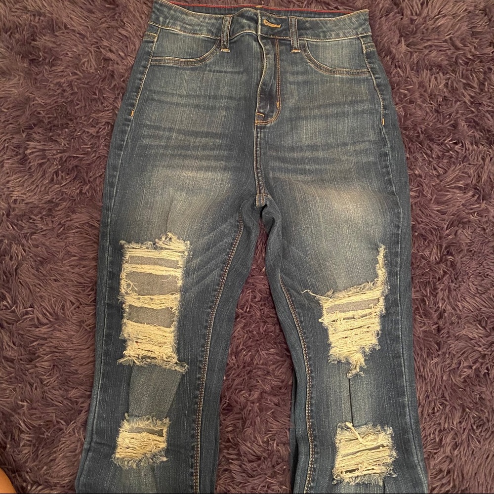 Fashion Nova Ripped Skinny Jeans